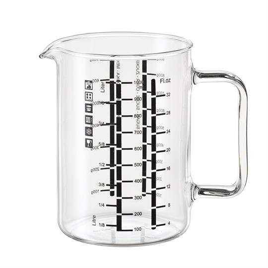 Messbecher mit Henkel 1,0l.