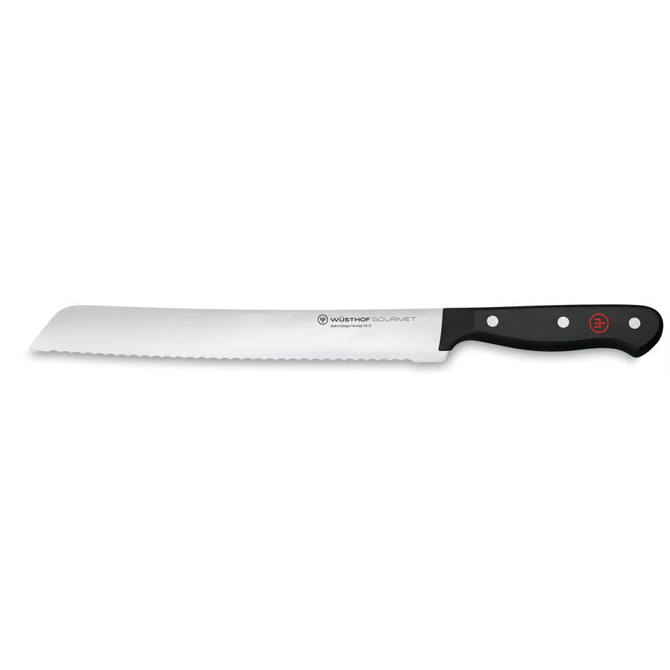 Brotmesser 23cm Gourmet schwarz