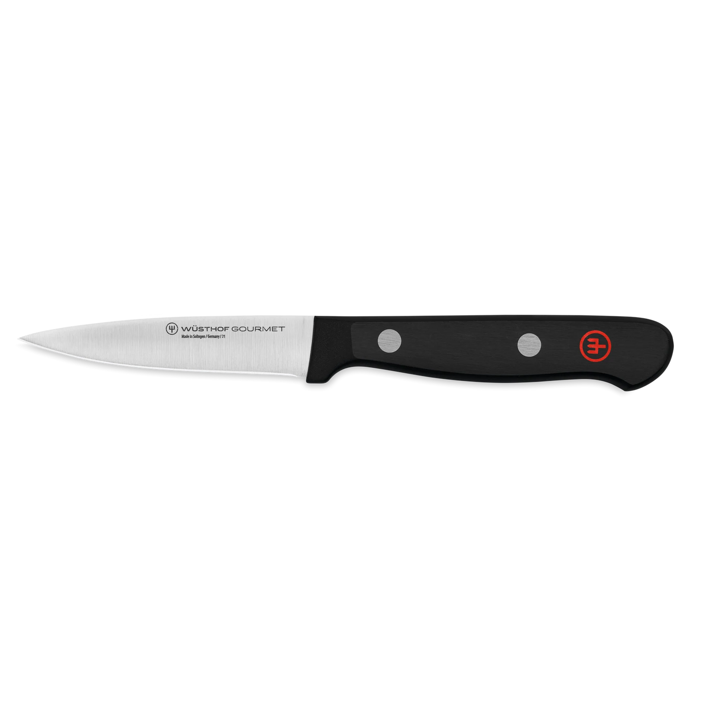 Gemüsemesser mittelspitz 8cm Gourmet schwarz