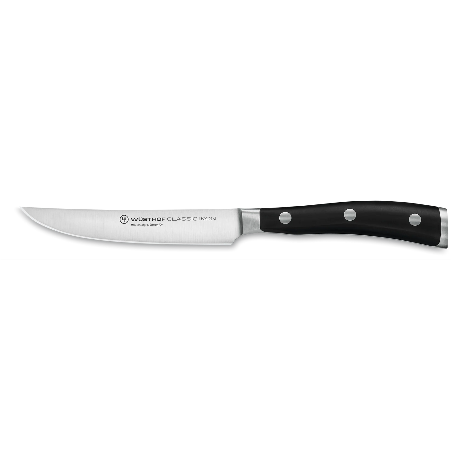 Steakmesser 12cm Classic Ikon schwarz