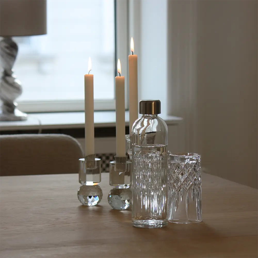 Glasflasche für Bubliq glass carbonator