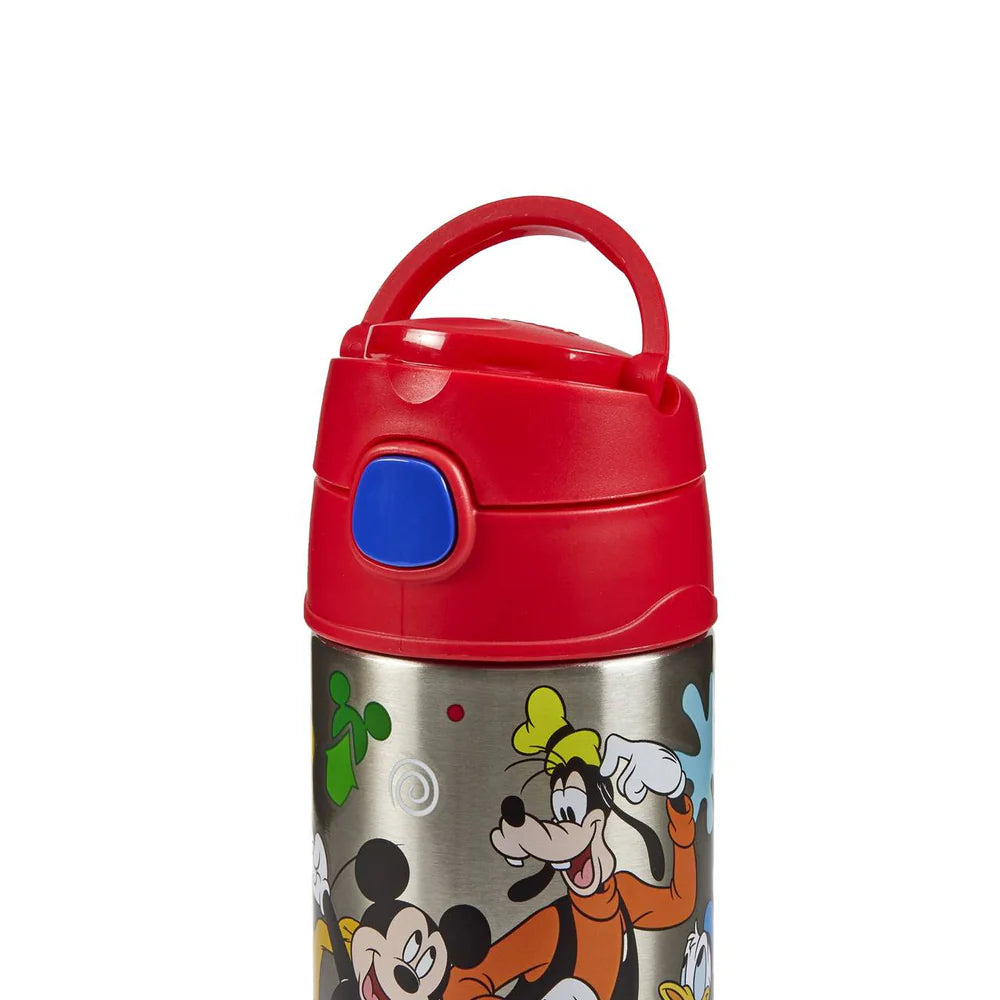 FUNTANIER BOTTLE DISNEY Trinkflasche, 0,35 L | mit Strohhalm & Isolierung