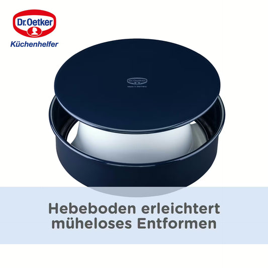 Garantieform 28cm Emaille Back-Liebe Emaille