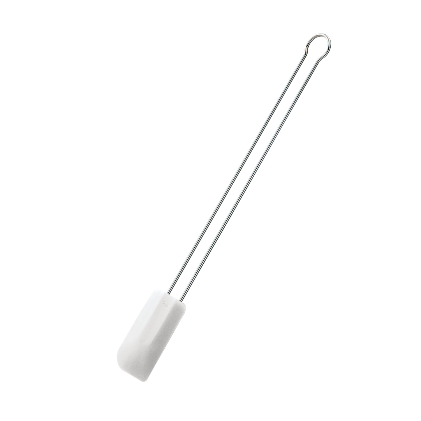 Teigschaber lang weiss 26cm