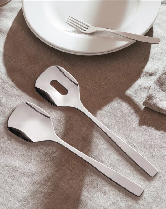 Salatbesteck KnifeForkSpoon Edelstahl