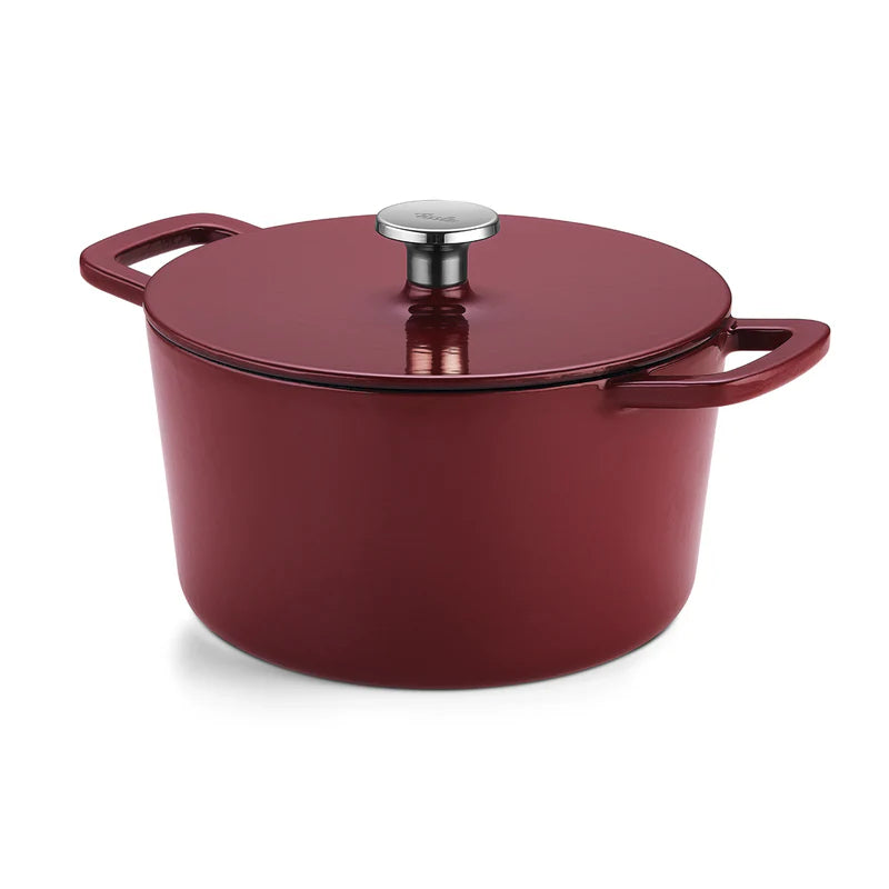Bräter 24cm rund Burgund Moments Collection