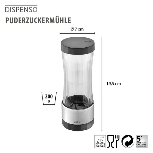 Puderzuckermühle DISPENSO
