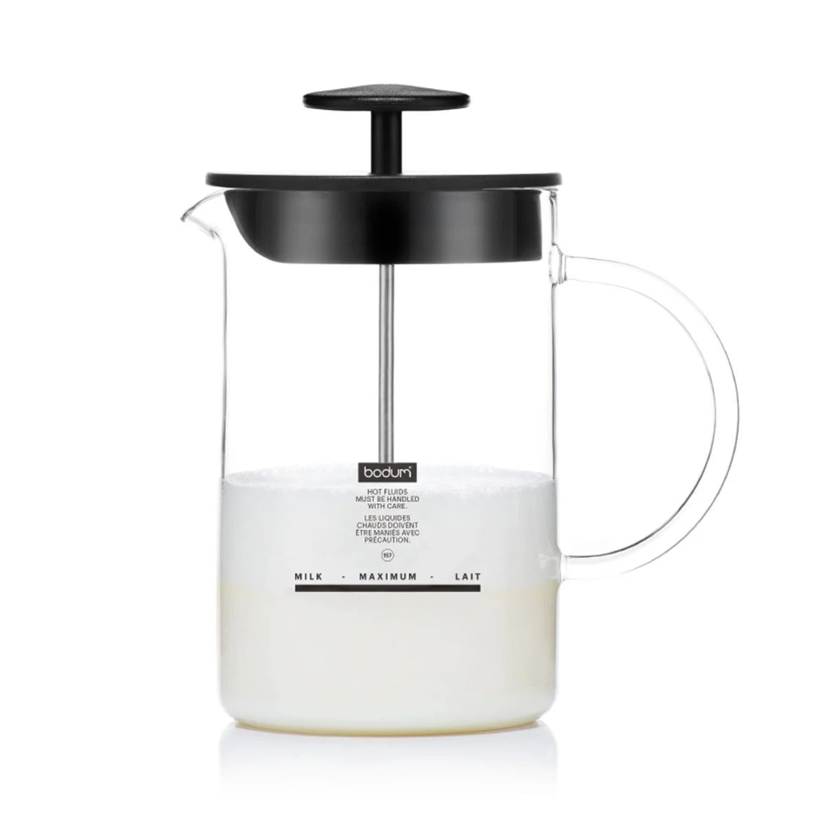 Milchschäumer mit Glasgriff Latteo 0.25 l