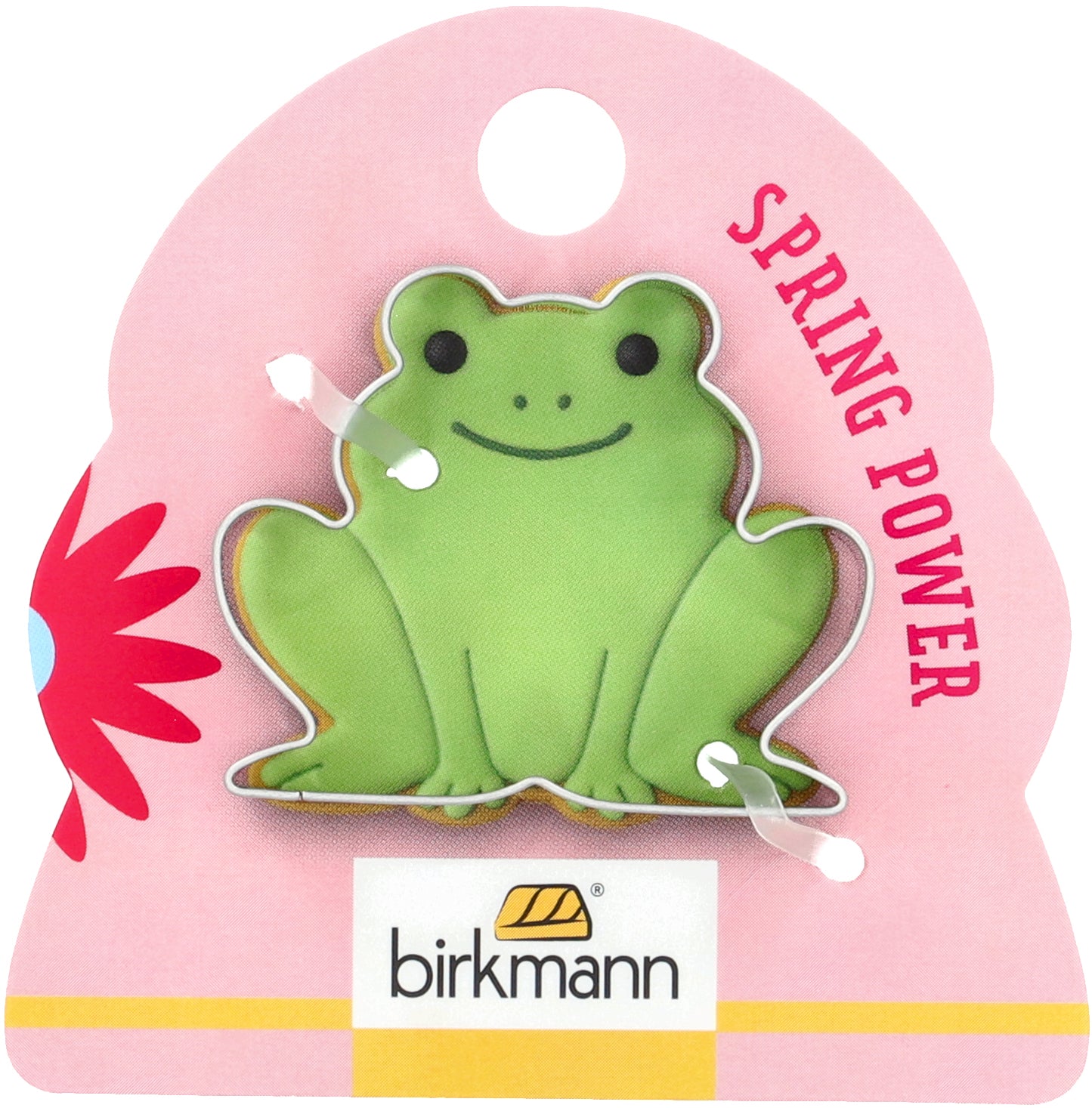 Ausstechform, Frosch, 4,5 cm auf Cardboard, Edelstahl