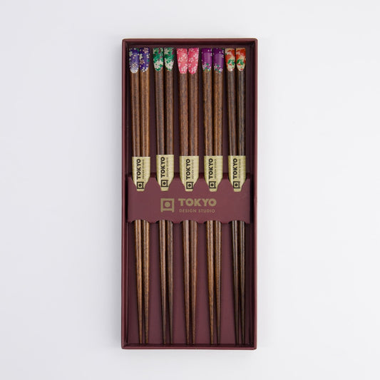 Essstäbchen Chopsticks Japan Flower Geschenkset
