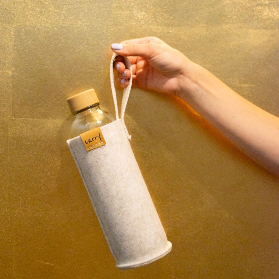 SLEEVE 0,7 l - Schutzhülle BEIGE