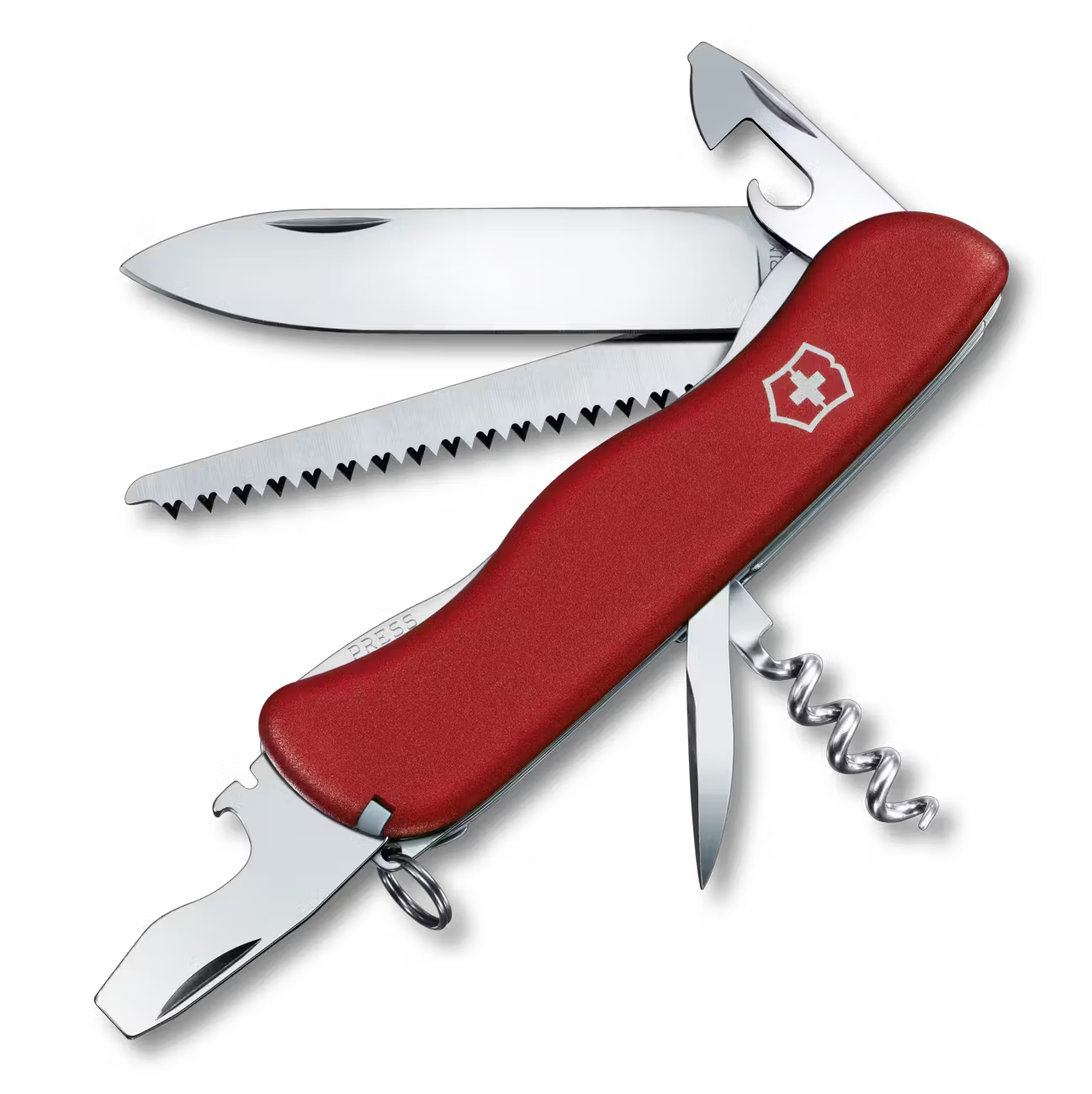 Taschenwerkzeug Forester rot feststellbar