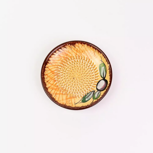 Keramikreibe "Onira" 12cm für Knoblauch, Ingwer & Gewürze