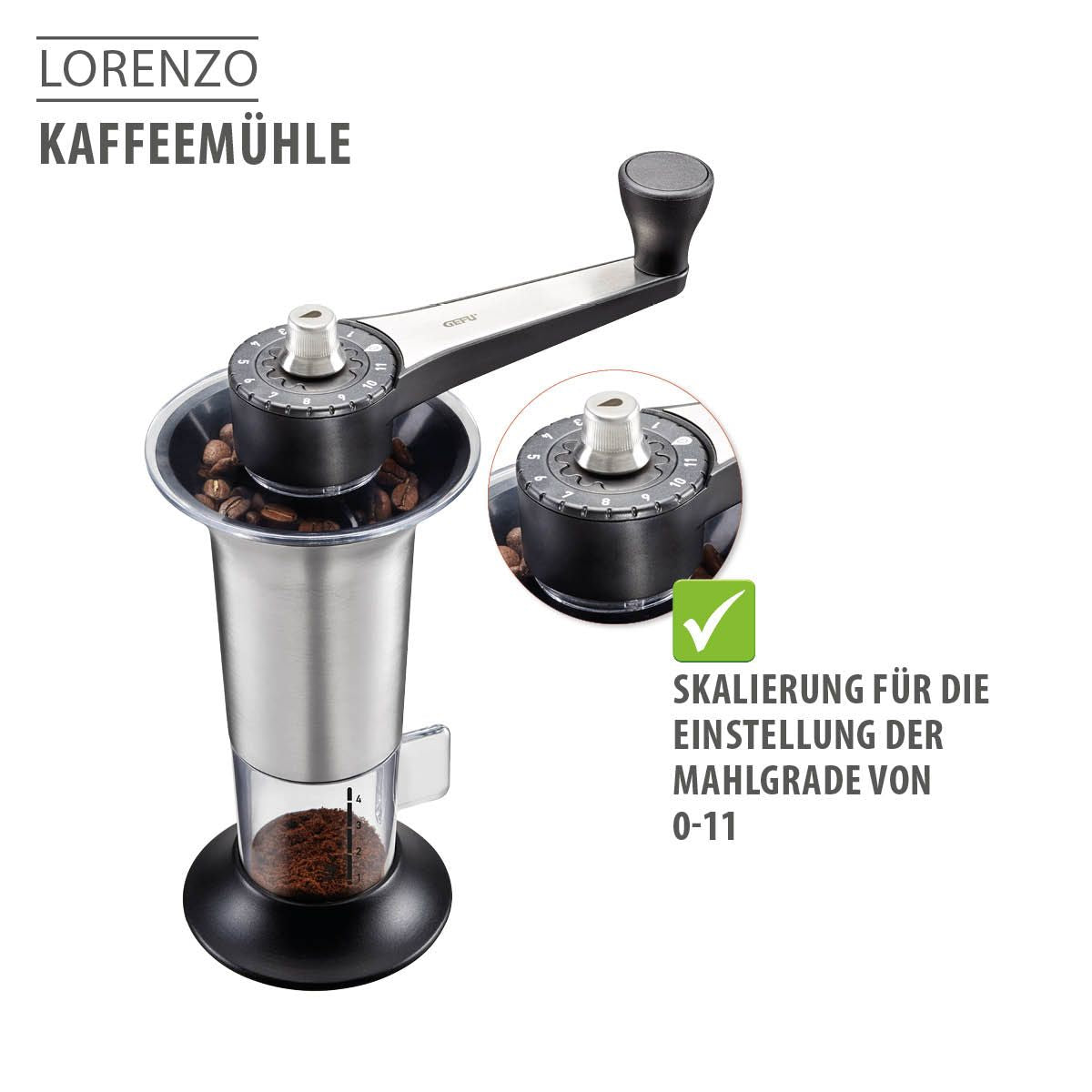 Kaffeemühle LORENZO