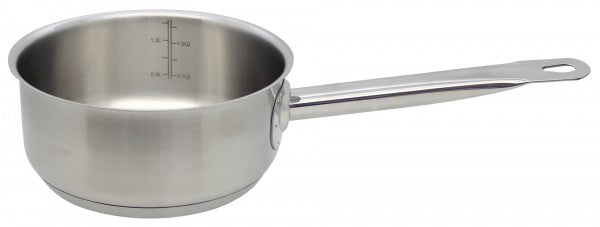 Stielkasserolle 16cm Profi Cuisine Edelstahl