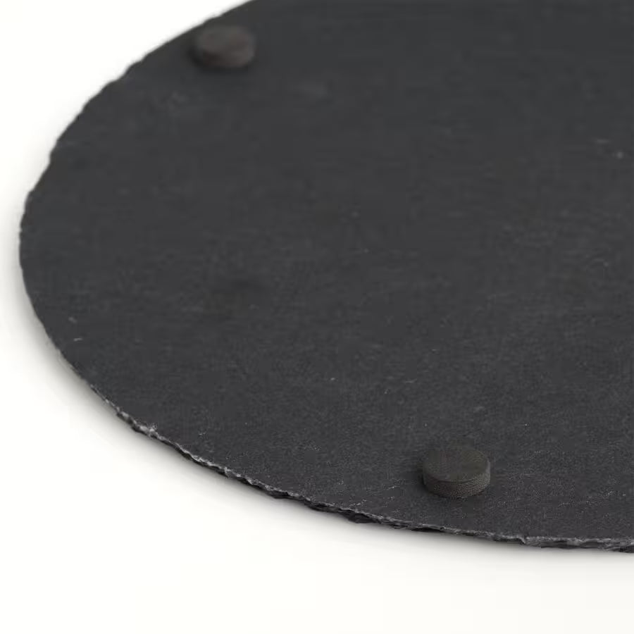 Servierplatte, Schiefer Ø 30 cm × 0,6 cm