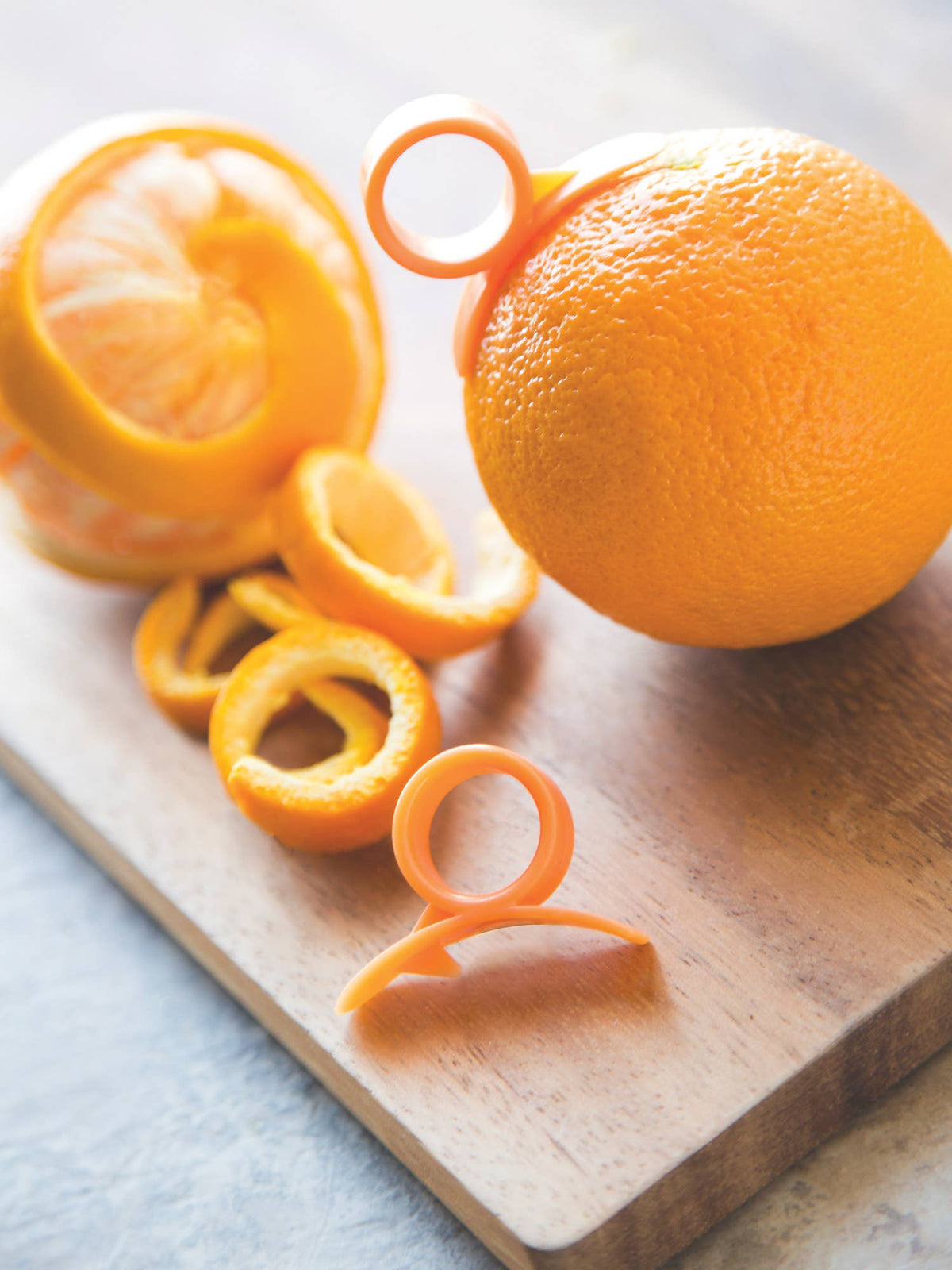Orangenschäler aus Kunststoff – Orange