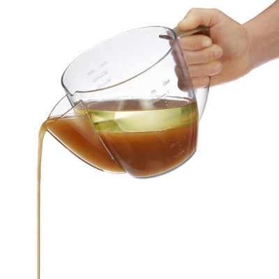 Fett-Trenn-Kanne mit Sieb, 1 l