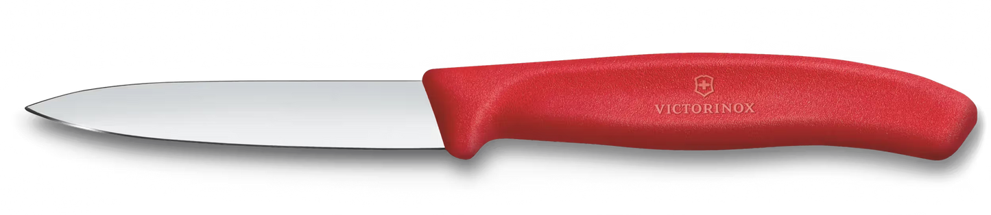 Gemüsemesser 8 cm gerade rot Swiss Classic