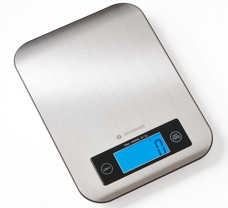 Digitale Küchenwaage Edelstahl Pure