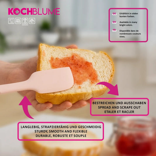 Teigschaber S rot Design