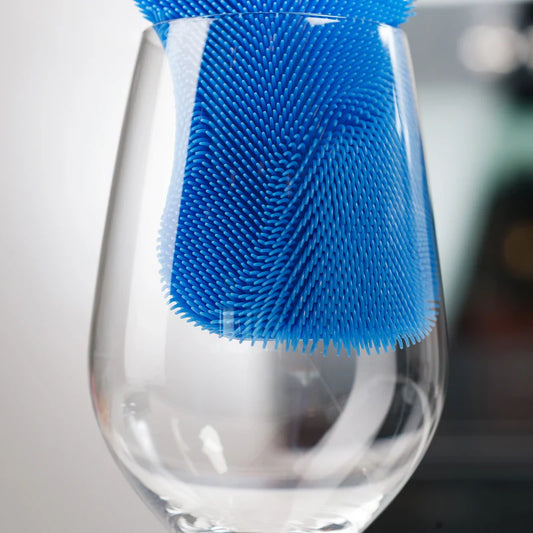 Scrubby hellblau/dunkelblau