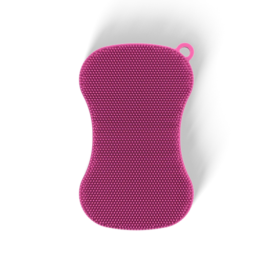 Scrubby plus pink/lila