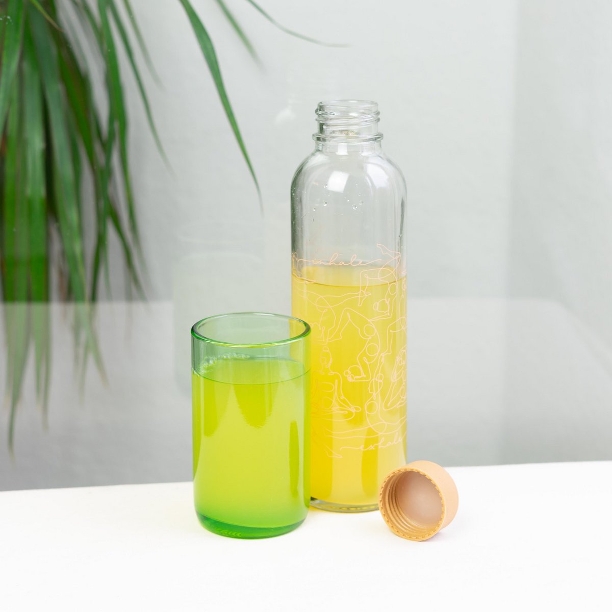 GREEN CARRY GLASS 300 ml Trinkglas 2er Set - RECYCLING