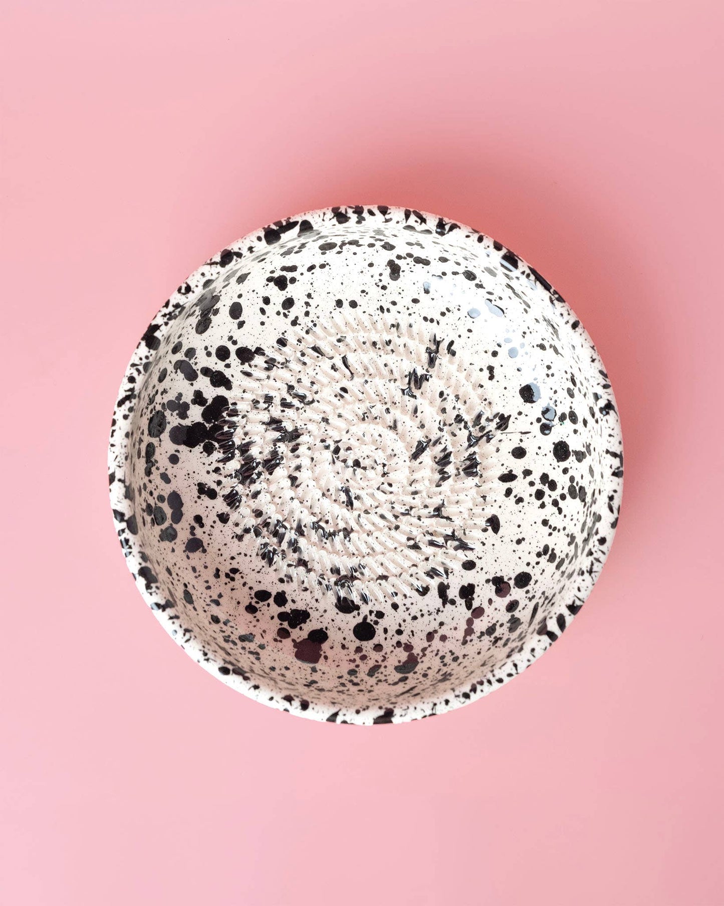 Keramikreibe "Galaxie" Groß für Knoblauch, Ingwer & Gewürze