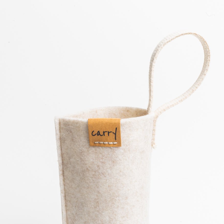 SLEEVE 0,7 l - Schutzhülle BEIGE