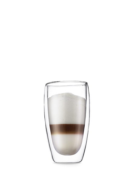Glas Pavina doppelwandig, 0.45 l, Transparent 2 Stück