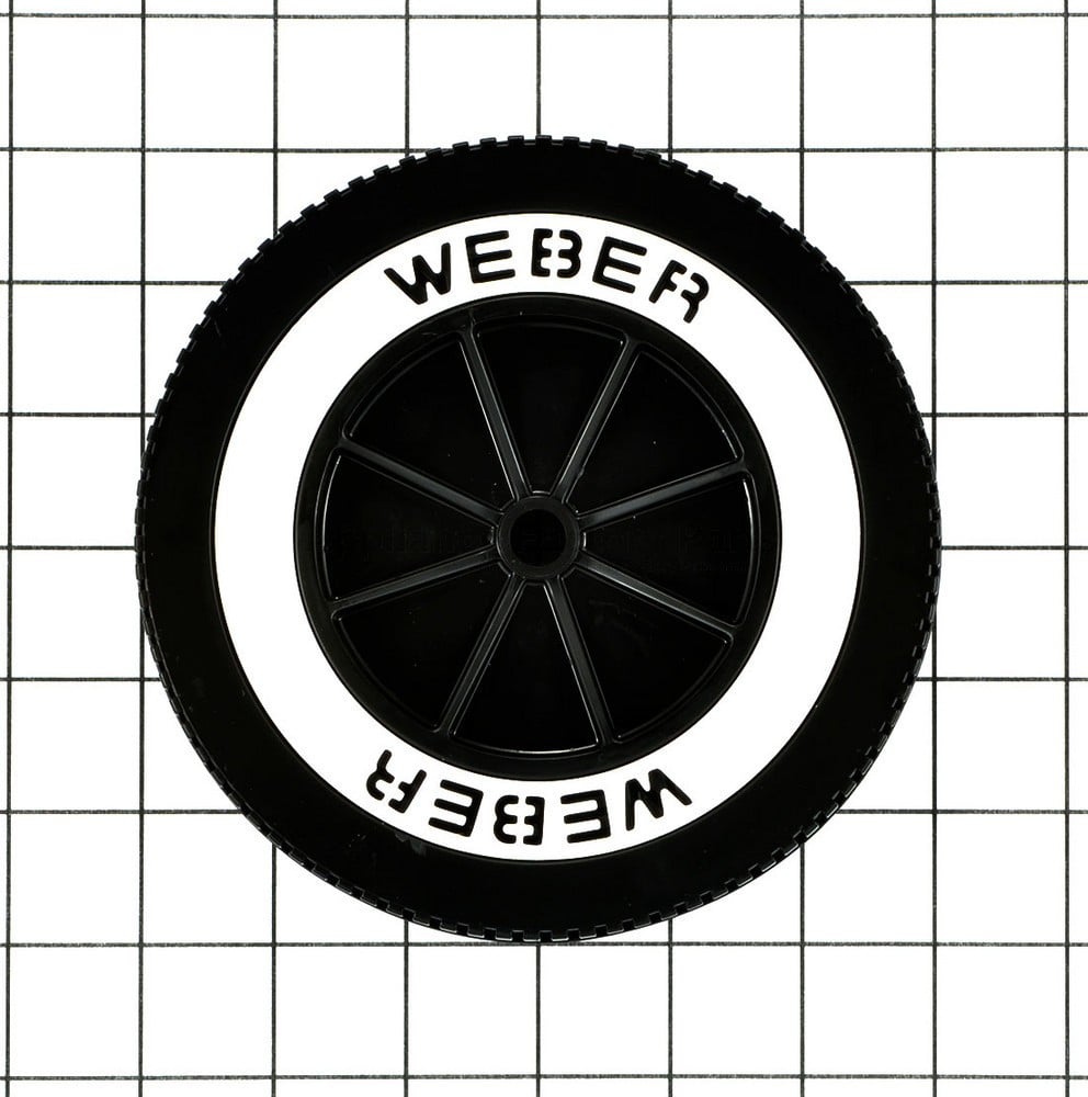 Weber 2x Rad 15 cm mit Montageklammen (6412)