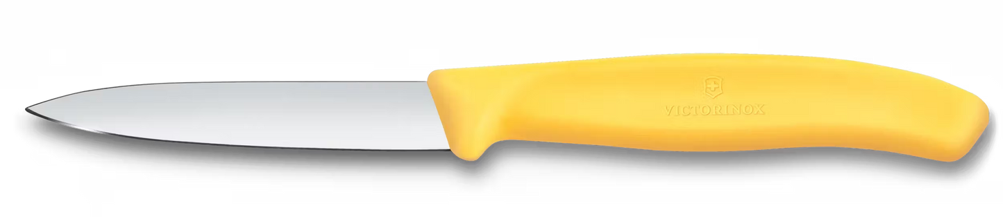 Gemüsemesser 8 cm gerade gelb Swiss Classic