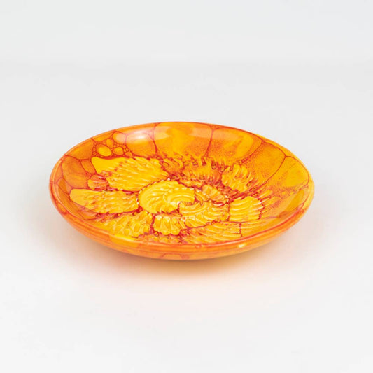 Keramikreibe "Pompas" 12cm für Knoblauch, Ingwer & Gewürze verschiedene Farben