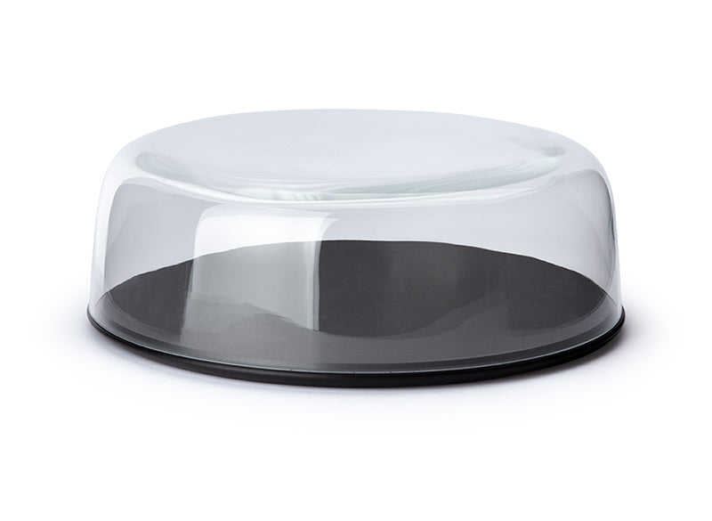 Käseglocke / Deckelschüssel rund Glas/Duracore