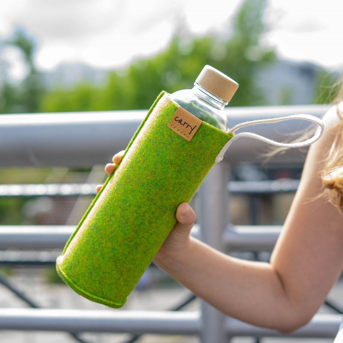 SLEEVE 1,0 l - Schutzhülle LIMETTE