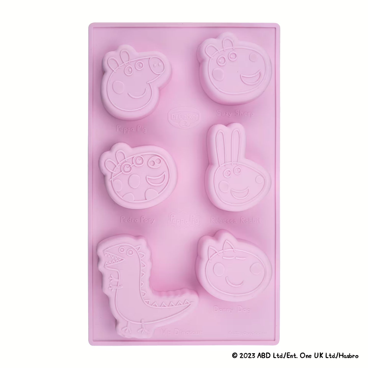 Backform Miniküchlein Silikon Peppa Pig
