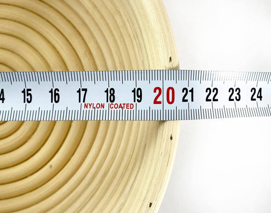 Gärkorb Ø 19 cm aus Peddigrohr