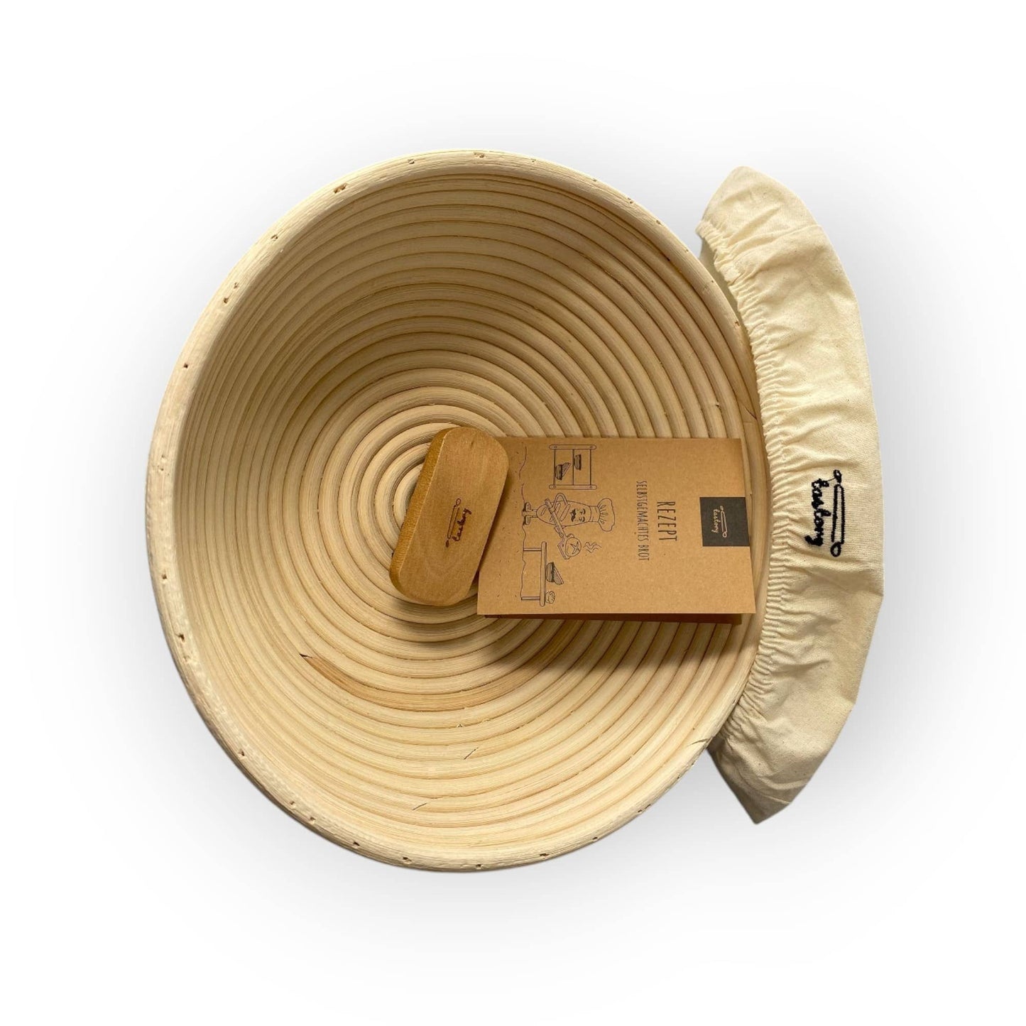 Gärkorb Set Ø 25 cm DIY Brot Back Kit