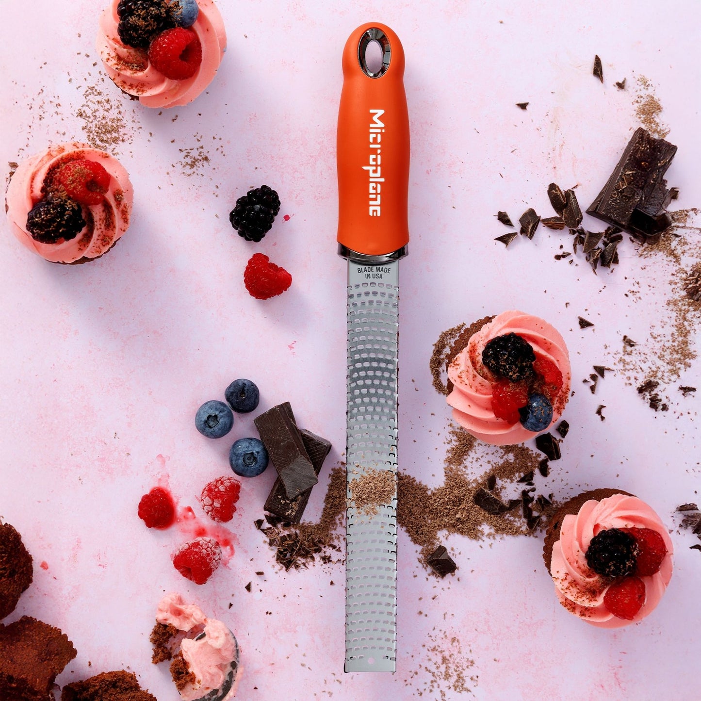Zester Reibe Premium Sunset Orange