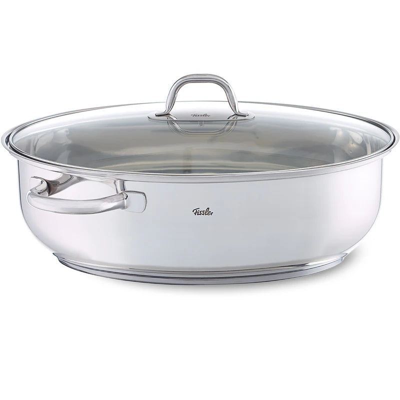 Bräter oval Edelstahl Induktion 38cm
