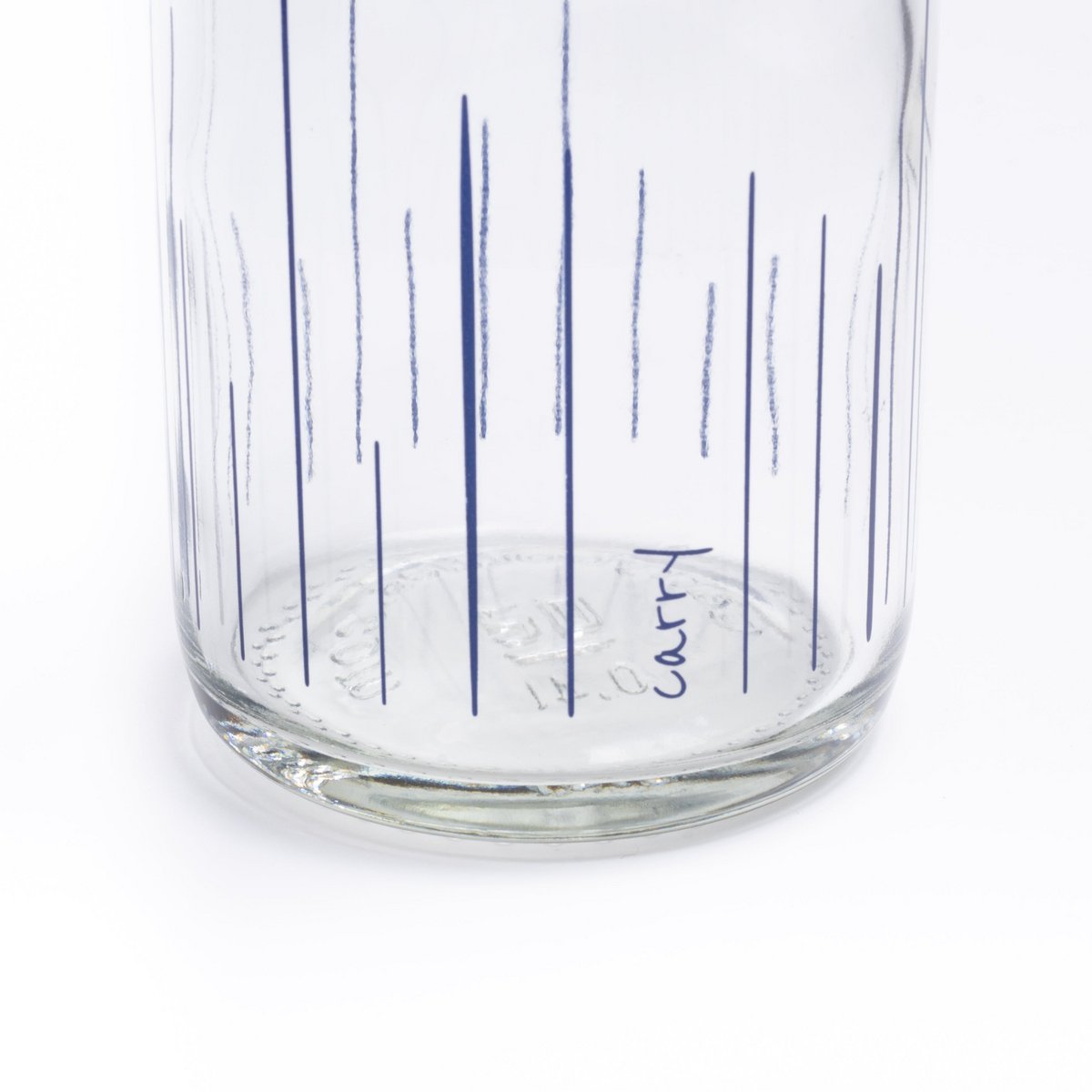 Trinkflasche Glas RISE UP 0,4 l