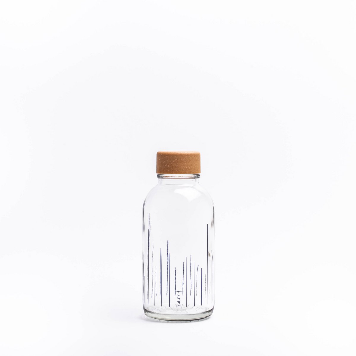 Trinkflasche Glas RISE UP 0,4 l