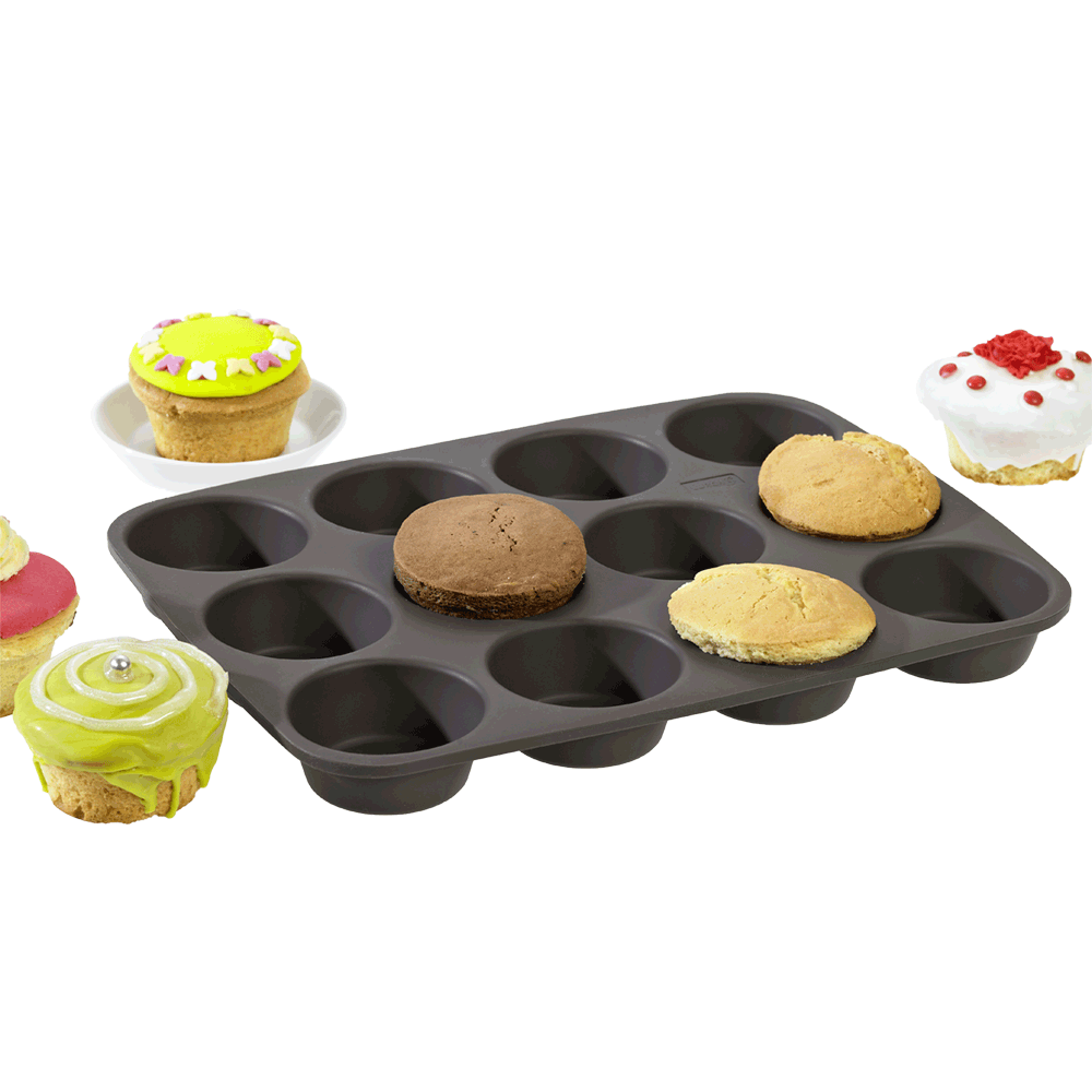 Flexiform American Muffins 12fach braun
