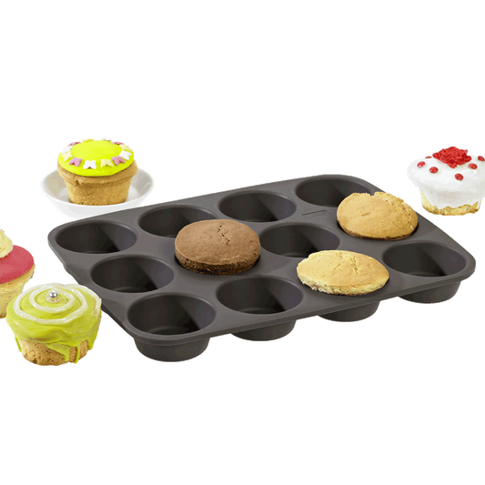 Flexiform American Muffins 12fach braun