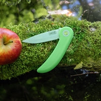 Picknick-Messer pastel green mit Keramikklinge