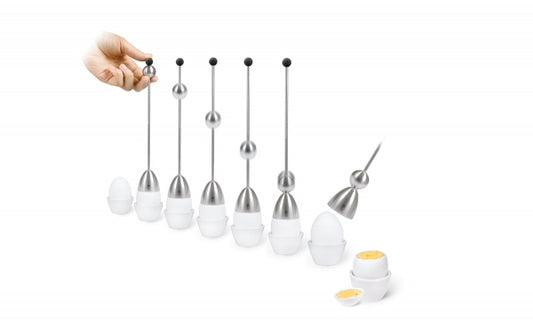 "Clack" Eieröffner Keramik-Ei Biene