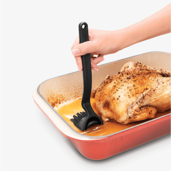 Silikonpinsel Brizzle schwarz L. 28cm Br. 5cm