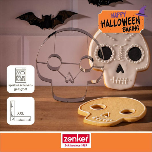 XXL Ausstecher Totenkopf - Halloween - Zenker