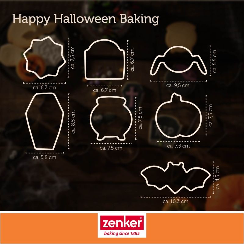 Ausstecher-Set Halloween – 7-teilig - Zenker